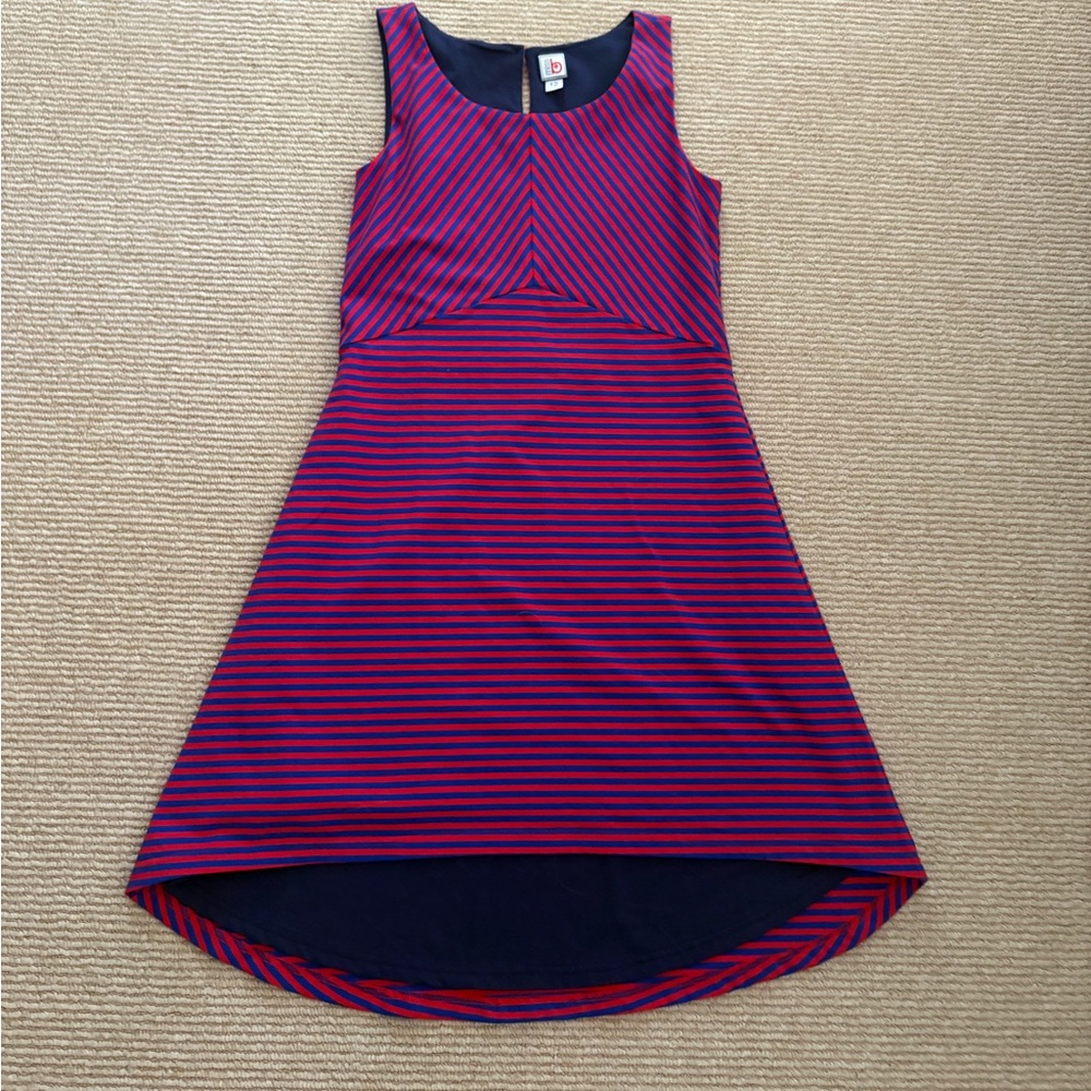 Miss b striped knot dress size 12